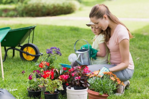 Garden maintenance with hedge trimming in Kings Cross